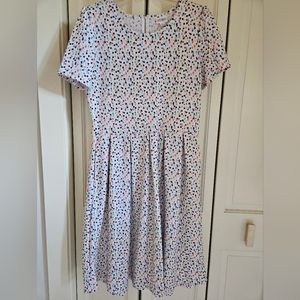 Fun "confetti" Amelia, pockets, size XL